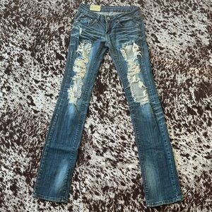 Distressed Jeans